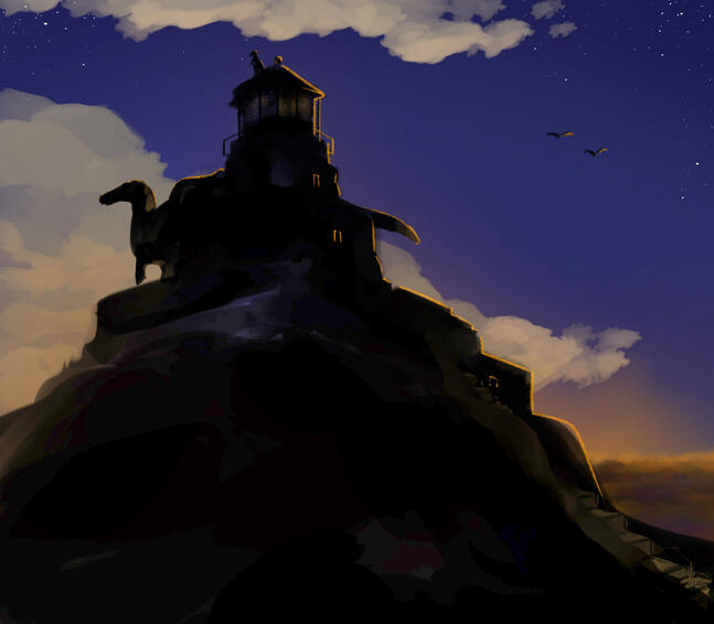 The Warden of Terrible Tilly ◇ landscape ◇ $30