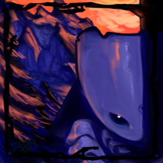 Aquade's Advance ◇ renderderd headshot + complex background ◇ $35