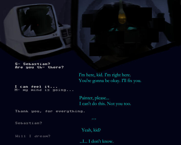 Broken Dreams, Broken Promises ◇ rendered headshots + simple background ◇ $45