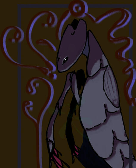 Latet Sinoc ◇ line art halfbody + colour + shading + simple background ◇ $30