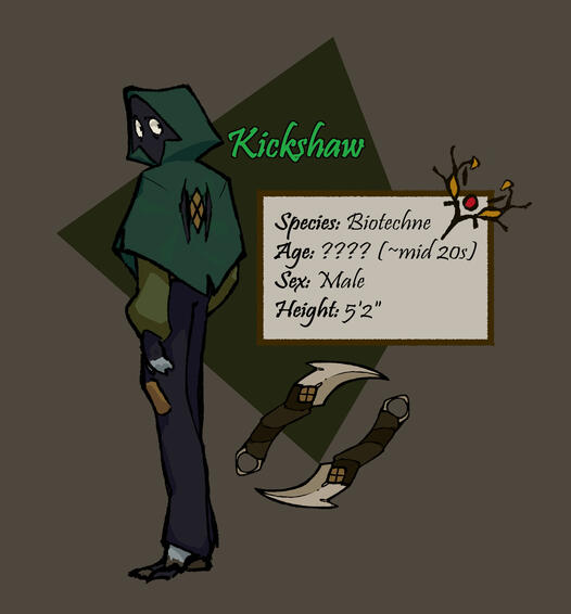 Kickshaw ◇ line art full + colour + shading + simple background ◇ $40