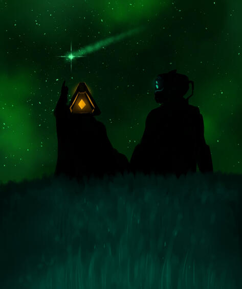 A Shooting Star ◇ sketch busts + simple background ◇ $30