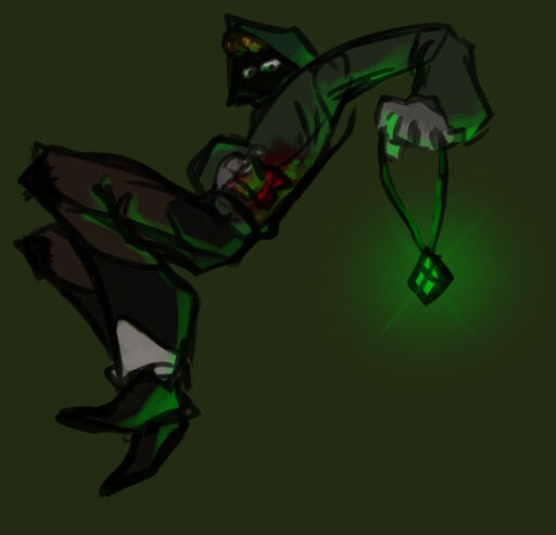 The Pendant&#39;s Light ◇ sketch full + shading + colour ◇ $20
